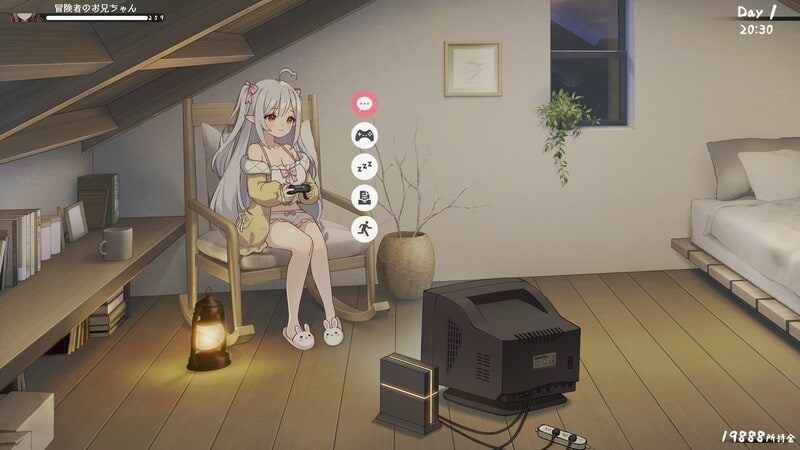 和存在感薄弱妹妹一起的简单生活 角色养成 玩法截图 4